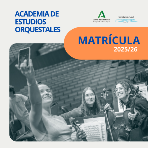 Matrícula Academia Estudios Orquestales 2025/26